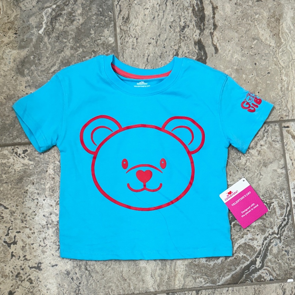 NWT Size 4T Way to Celebrate Gummy Bear Print Shirt